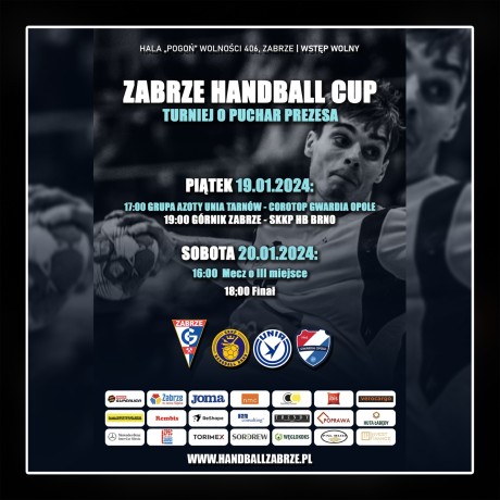 Silesia Handball Cup o Puchar Prezesa Górnika Zabrze już w piątek!
