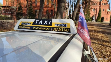 Golden Taxi z Górnikiem także w trakcie meczu z Łomżą Industrią Kielce!