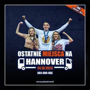 Jedziemy do Hannoveru! Ostatnie wolne miejsca!