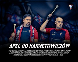 NIE MOŻESZ PRZYJŚĆ? - UDOSTĘPNIJ MIEJSCE