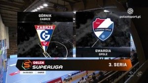 Skrót spotkania Górnik Zabrze - Gwardia Opole