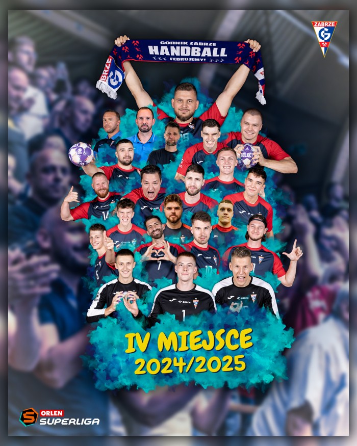 Tuż za podium, ale z podniesioną głową. Górnik Zabrze czwartym zespołem ORLEN Superligi!