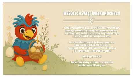 Wesołych Świąt Wielkanocnych!