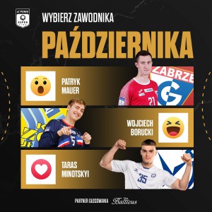 Patryk Mauer nominowany do tytułu Zawodnika Października!