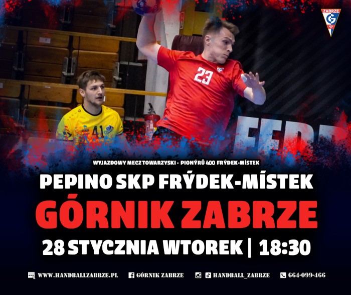 Górnik Zabrze rozegra rewanżowe spotkanie towarzyskie z Pepino SKP Frýdek-Místek