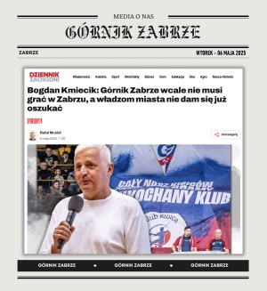 Bogdan Kmiecik: Górnik Zabrze wcale nie musi grać w Zabrzu, a władzom miasta nie dam się już oszukać